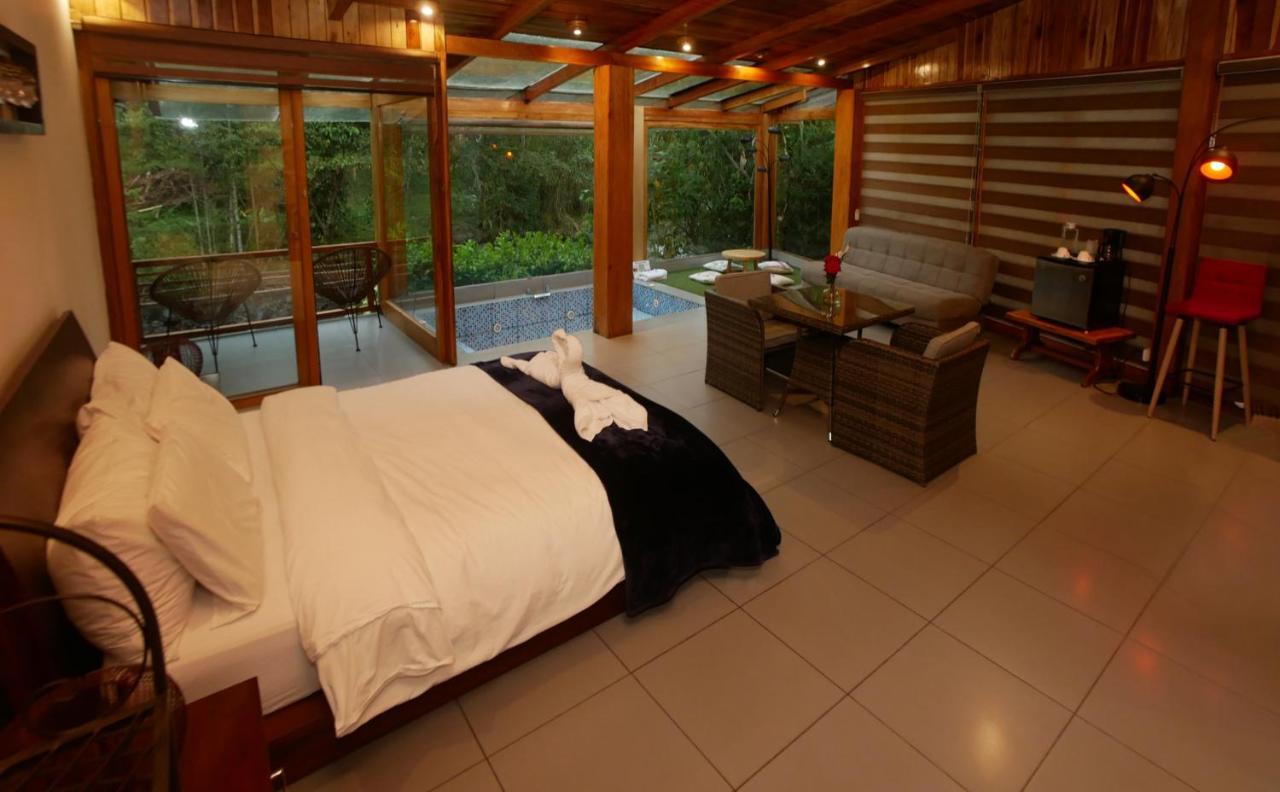 Saguamby Mindo Lodge ภายนอก รูปภาพ