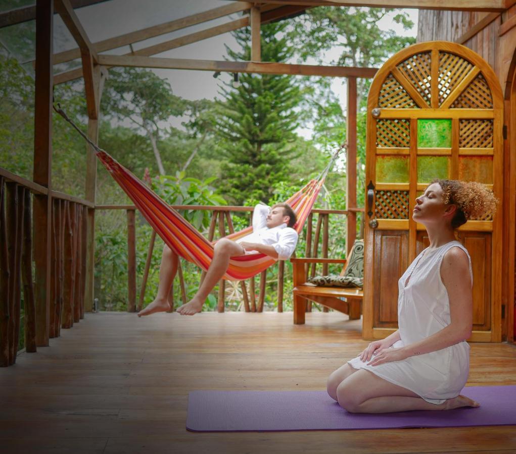 Saguamby Mindo Lodge ภายนอก รูปภาพ